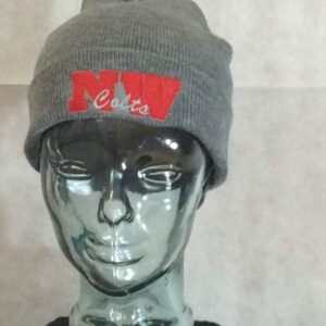 Northwestern Skully Hat and Scarf