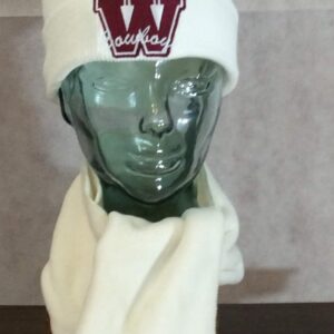 Western Skully Hat and Scarf