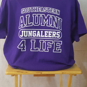 Southeastern Jungaleers Alumni 4 Life T-shirt