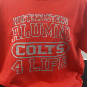 Northwestern Colts Alumni 4 Life T-shirt