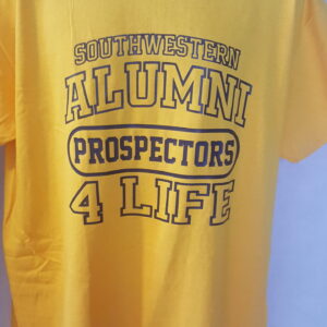 Southwestern Prospectors Alumni 4 Life T-shirt