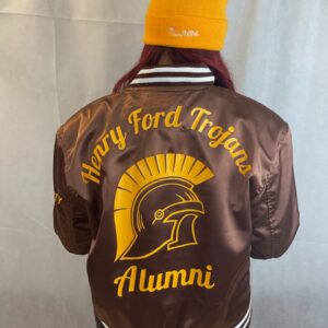 Henry Ford Trojans Heavy Weight Bomber Jacket