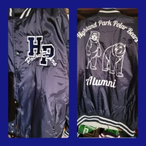 Highland Park Polar Bears Heavy Weight Bomber Jacket