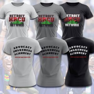 Detroit HBCU Network T-Shirt (Womens)